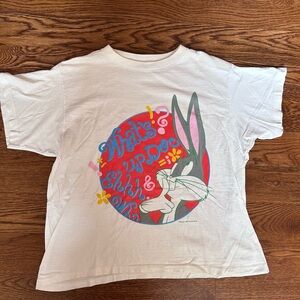 Vintage Flirts Bugs Bunny T shirt. Size 21 inches from pit to pit.